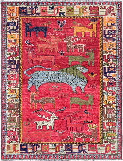 Orientalsk Teppe   Tribal Hand Knotted   148 x 199 cm Størrelse: 148 x 199 cm