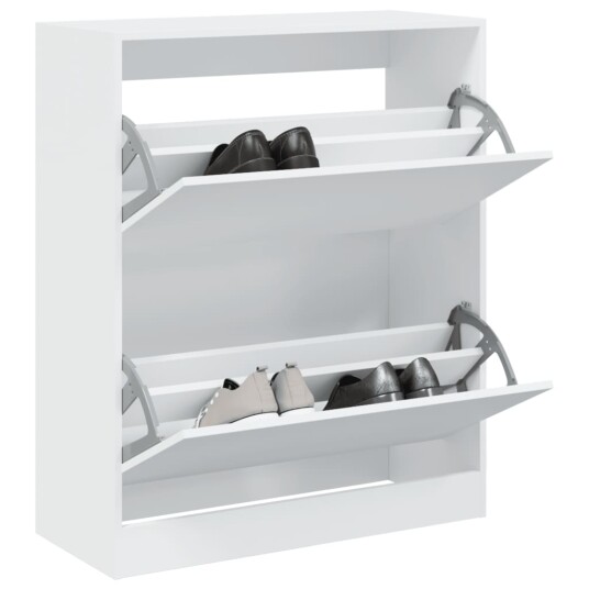  Skoskap hvit 80x34x96,5 cm konstruert tre 8721012382022