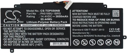 Batteri til Toshiba Satellite P55W etc