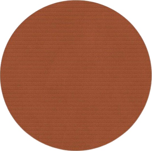 LIND DNA Circle Corduroy glassbrikke 10 cm Rust
