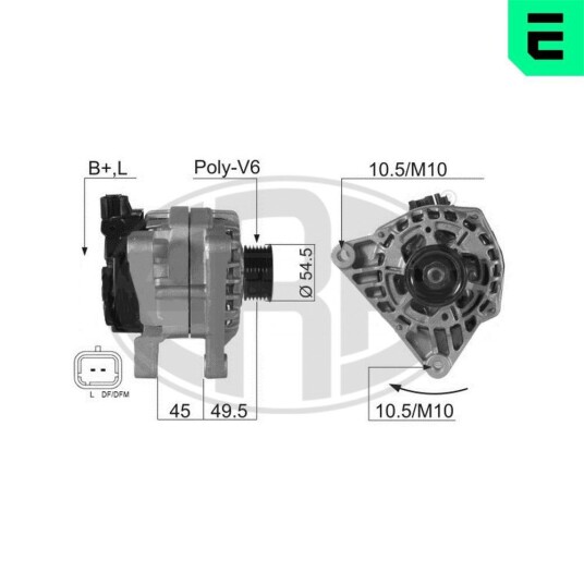 Dynamo ERA 210054A