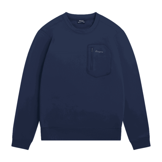 Bergans Midtli Midlayer Sweatshirt Men Navy Blue L L