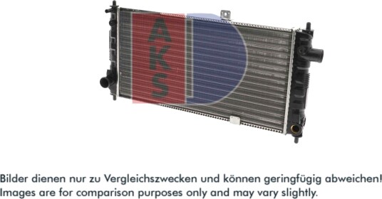 AKS DASIS 150160N Radiator motorkjøling