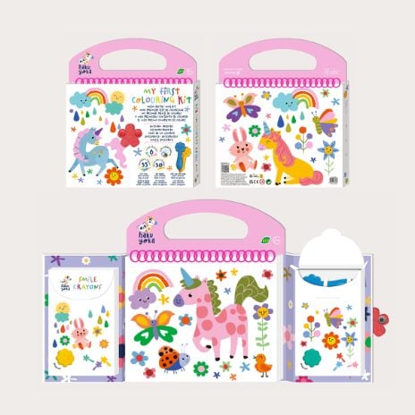Haku Yoka My First Colouring Kit Unicorn Friends 59CS223069