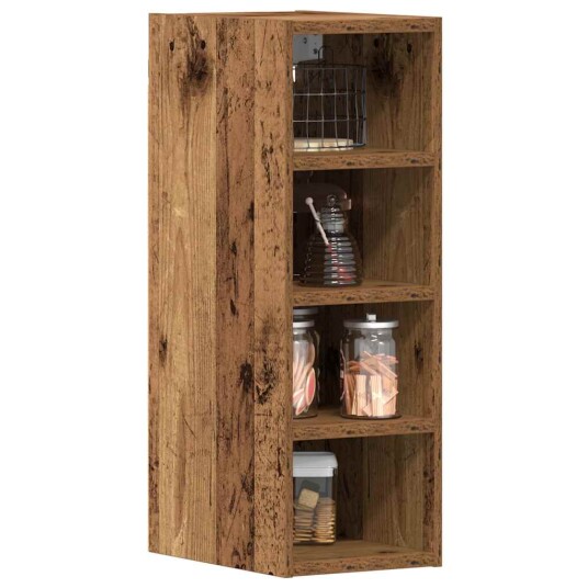 Hengende skap gammelt tre 20x29,5x60 cm konstruert tre 8721158425102