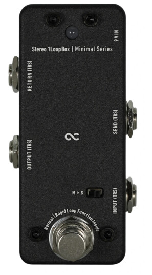 One Control Min. Series Stereo 1 Loop Box One Control Min. Series Stereo 1 Loop Box