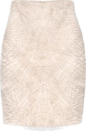 Elisabetta Franchi Dame Skjørt Beige S,