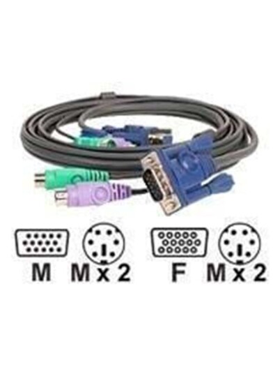 IOGEAR Micro-Lite 3.0Mtr. KVM Cab IOGEAR Micro-Lite 3.0Mtr. KVM Cab
