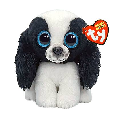 TY Bamse Sissy Black And White Dog Reg TY Bamse Sissy Black And White Dog Reg