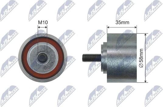 NTY RNK-CH-055 Strammehjul, kilerem