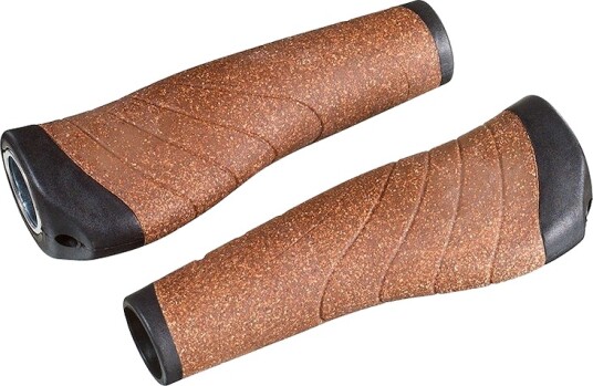 Ergotec Faro håndtak holker sett 135/135 mm Ø22,2 mm brun/sort