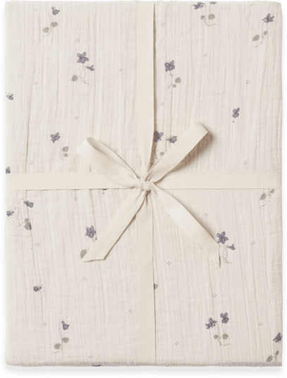 Garbo&Friends Viola Musselin strikklaken 60x120x20 cm