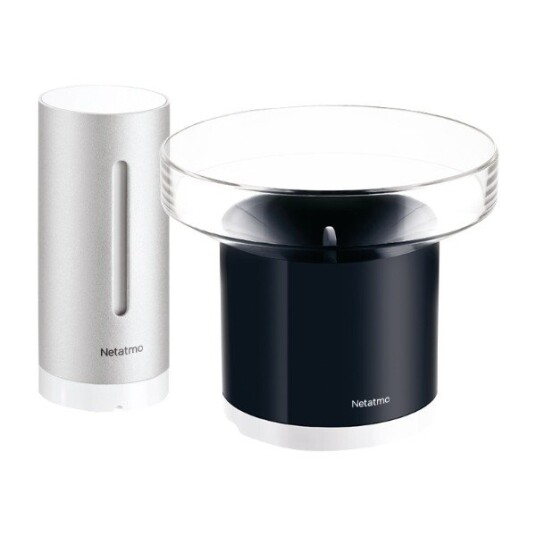 Netatmo Nbu-Nws-Nrg-Eu Rain Pack - Værstasjon - Trådløs - Grå Aluminium