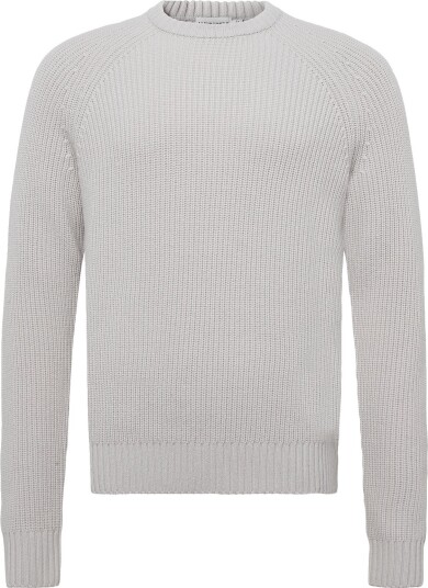 J. Lindeberg Hallow Knitted Crew Neck Cream XL