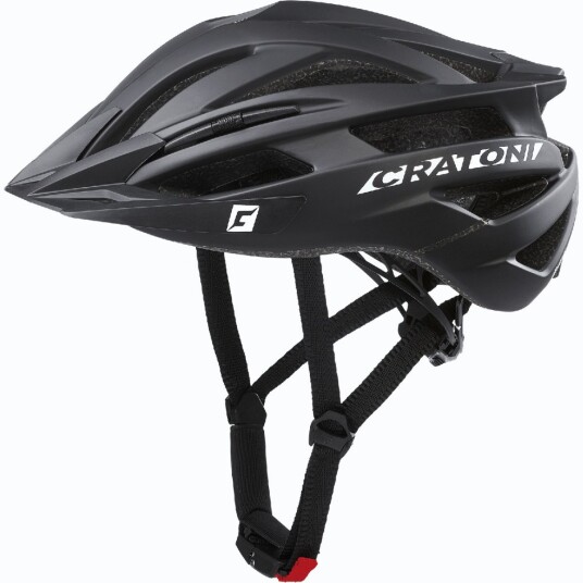 Cratoni Agravic sykkelhjelm svart 54 58cm Cratoni Agravic sykkelhjelm svart 54 58cm