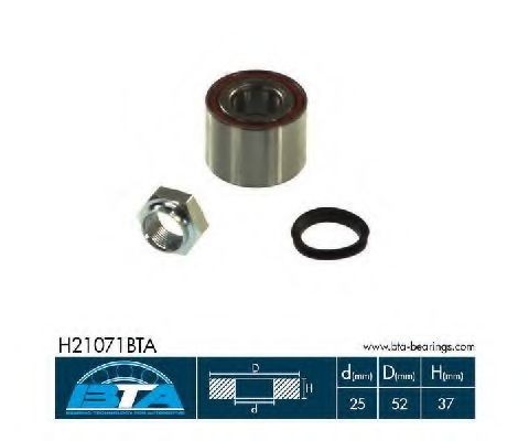 Hjullager BTA H21071BTA