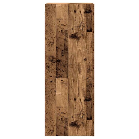  TV-benk gammelt tre 30,5x30x90 cm konstruert tre 8721158438133