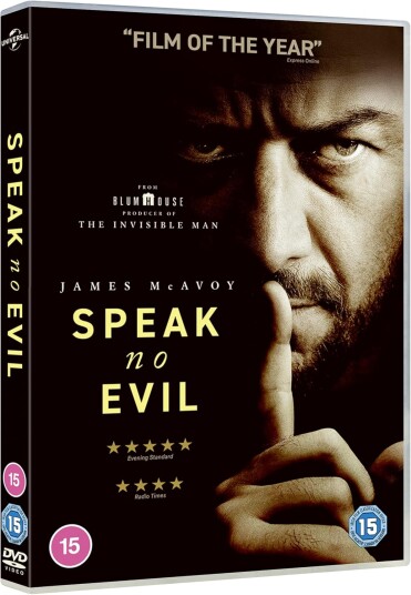 Speak No Evil 2024 DVD Speak No Evil 2024 DVD