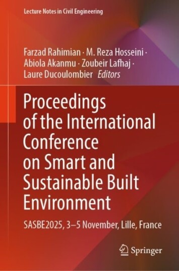 Proceedings of the International Conference on Smart and Sustainable Built Environment