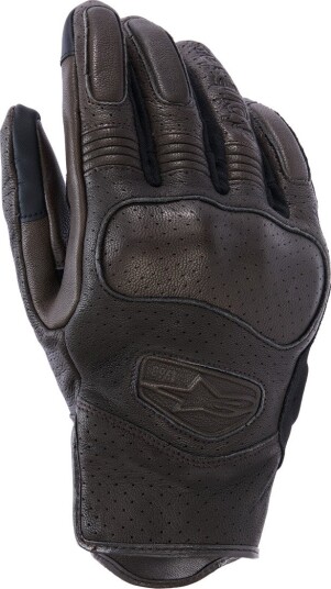 MC-hansker Alpinestars Mustang V3 Mørk Brun/Svart XL
