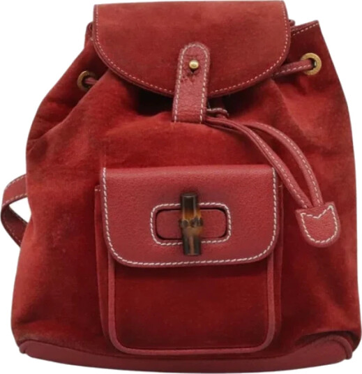 Gucci Vintage Dame Rød