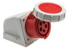 Pawbol Stikkontakt 16A 3Pol+N+J 230V/400V IP67 Pawbol Stikkontakt 16A 3Pol+N+J 230V/400V IP67