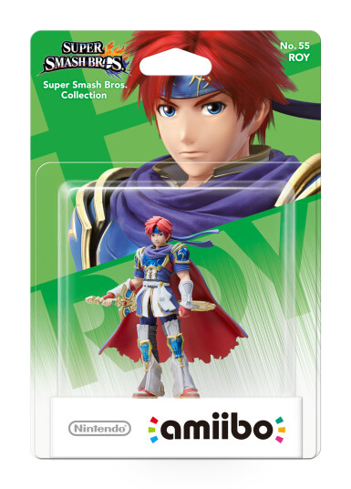 Nintendo Amiibo Roy Figurine fra Super Smash Bros. Serie