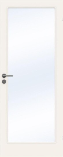 Swedoor Dørbl Easy Gw1 10x21 Klass Hvit