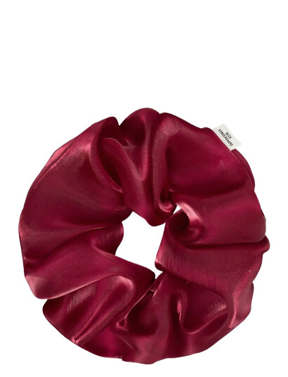 Becksöndergaard Organza Scrunchie - Red - ONE SIZE Becksöndergaard Organza Scrunchie - Red - ONE SIZE