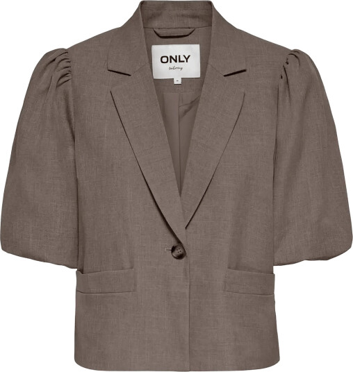 ONLY Onllinda 2/4 Puff Short Blazer Cc Tlr Brown 38 ONLY Onllinda 2/4 Puff Short Blazer Cc Tlr Brown 38