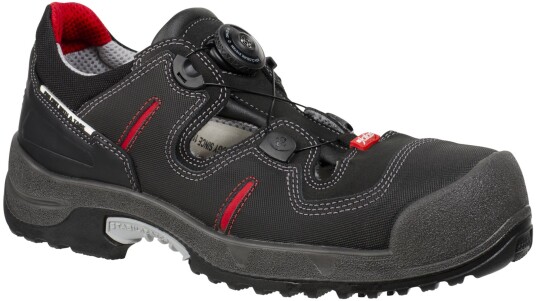 Jalas 1708 Easyroll Vernesandal S1P aluminiumhette svart/rød Str. 36 Sko Jalas 1708 Easyroll Vernesandal S1P aluminiumhette svart/rød Str. 36 Sko