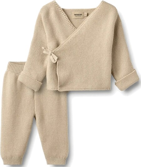 Wheat Giftbox Indigo Baby Set OFFWHITE 68