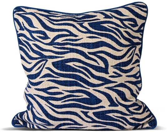 Byon Anima pute M 50x50 cm Zebra blå Byon Anima pute M 50x50 cm Zebra blå