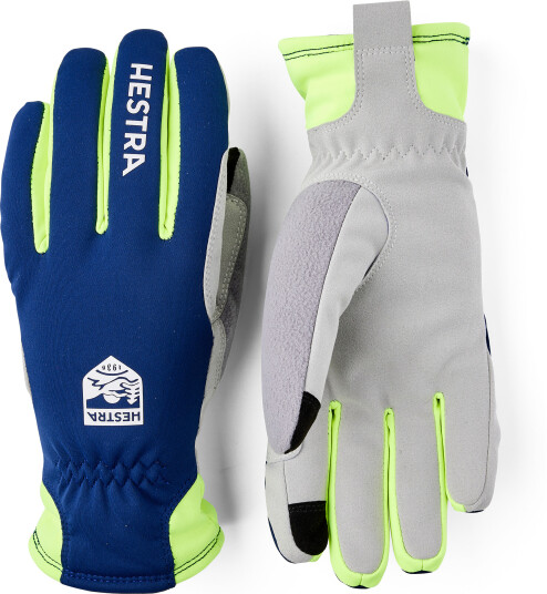 Hestra Women's XC Primaloft 5 Finger Navy/Light Grey 6