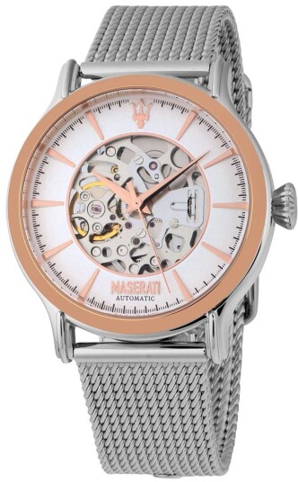 Maserati Herreklokke R8823118005 Epoca Sølvfarget/Stål Ø42 mm