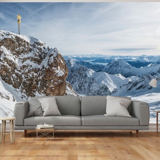 Fototapet Alper Zugspitze 200x140 - Artgeist sp. z o. o.