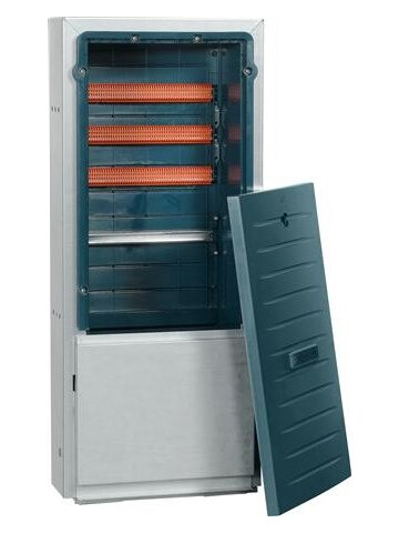 Abb Cdc2000 Kabelskab-El Pk35d Med Skinner Bxhxd: 477X820x222 Mm Inkl. Fugtspærre Og Plastlåge