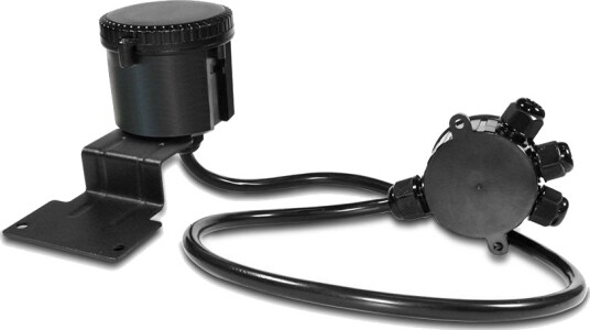 Mikrobølgesensor til High bay IP65 1 10V dimbar 360° sort 5 års garanti Mikrobølgesensor til High bay IP65 1 10V dimbar 360° sort 5 års garanti