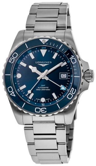 Longines Herreklokke L3.890.4.96.6 Hydroconquest Blå/Stål Ø43 mm