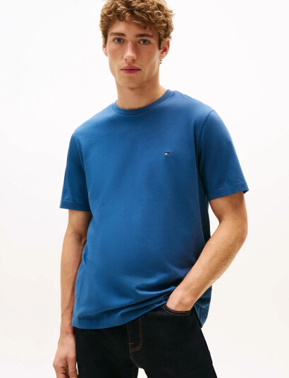 Tommy Hilfiger Ess Seasonal Reg Fit Solid Tee - Navy - XL