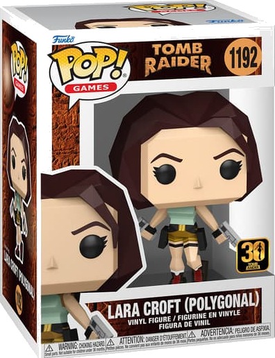 Funko POP! Tomb Raider Lara Croft Polygonal  figur