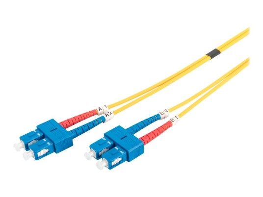 Digitus 5 m Koblingskabel LC-Hankjønn Fiber - Gul