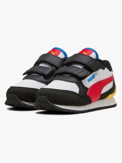 Puma ST Runner v4 NL V Infant Sneakers White/Red 22 Puma ST Runner v4 NL V Infant Sneakers White/Red 22