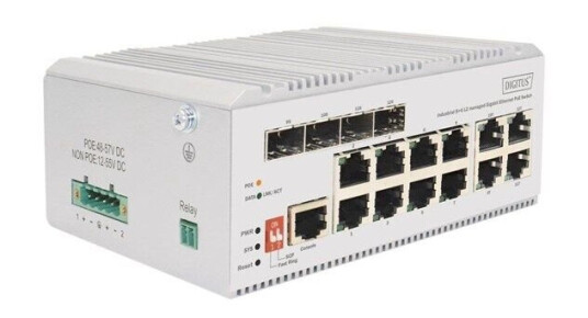 DIGITUS - switch - industrial L2 8 ports - Managed DIGITUS - switch - industrial L2 8 ports - Managed