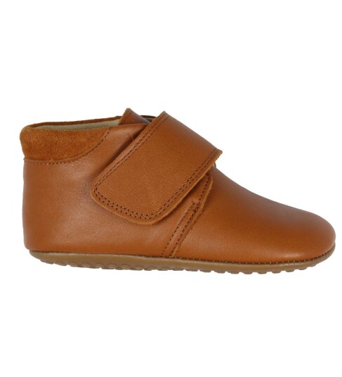 Pom Pom Tøfler Velcro Camel 24