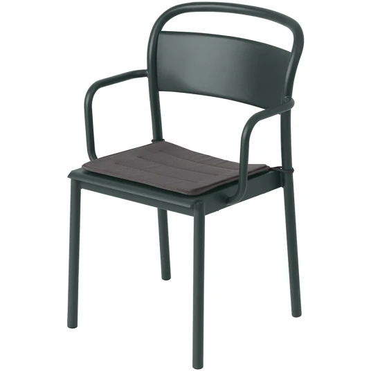 Muuto Linear Steel Sittepute Dark Grey Muuto Linear Steel Sittepute Dark Grey