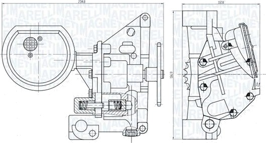 MAGNETI MARELLI 351516000094 Oljepumpe MAGNETI MARELLI 351516000094 Oljepumpe