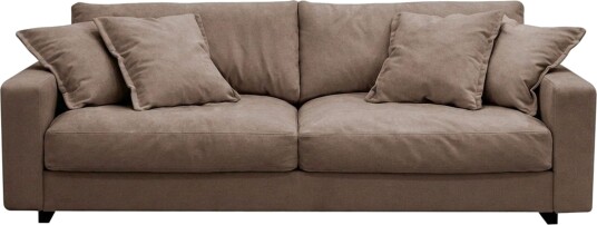 Valencia ekstra dyp 3 seters sofa i chenille Mørkbrun