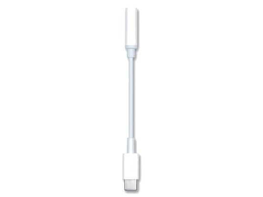 2Go 797008 3.5Mm Hankjønn Usb Type C Hankjønn 0,1 M Hvit
