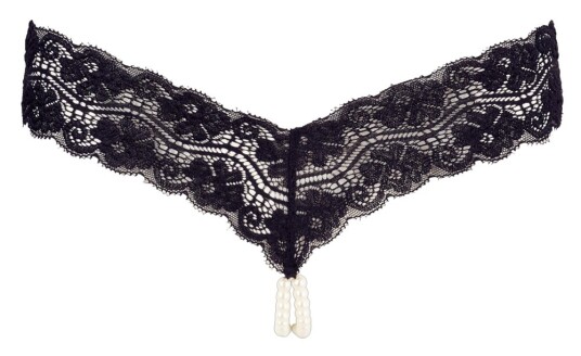 G-string Med Perler G-string Med Perler